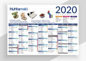 Calendrier Huhtamaki 2020