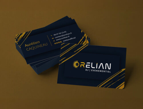 Carte de visite et logo Orelian